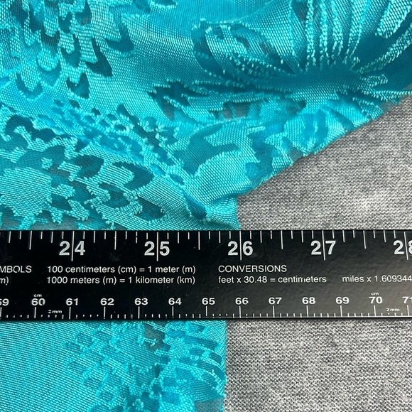 Vtg Susan Graver Women’s Size 1X Linen Blend Semi Sheer Blouse Top Boho Cottage - Picture 6 of 11